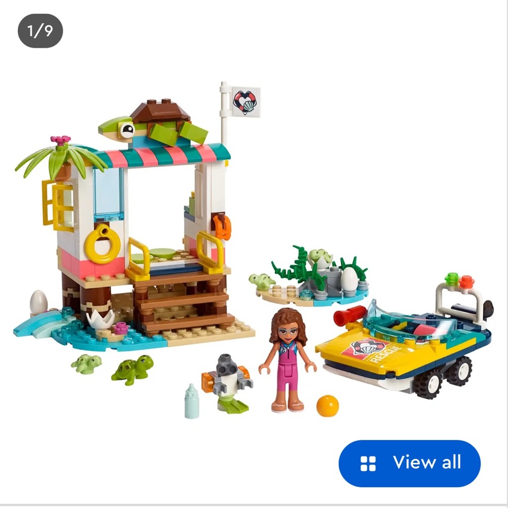 Lego Friends Turtle Rescue set